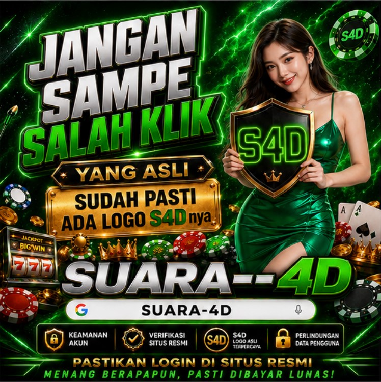 SUARA4D | Togel Online Terpercaya, Toto Macau & Toto 4D Akurat